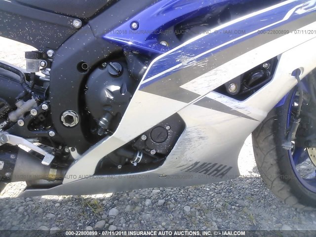 JYARJ16E8FA033193 - 2015 YAMAHA YZFR6 BLUE photo 8