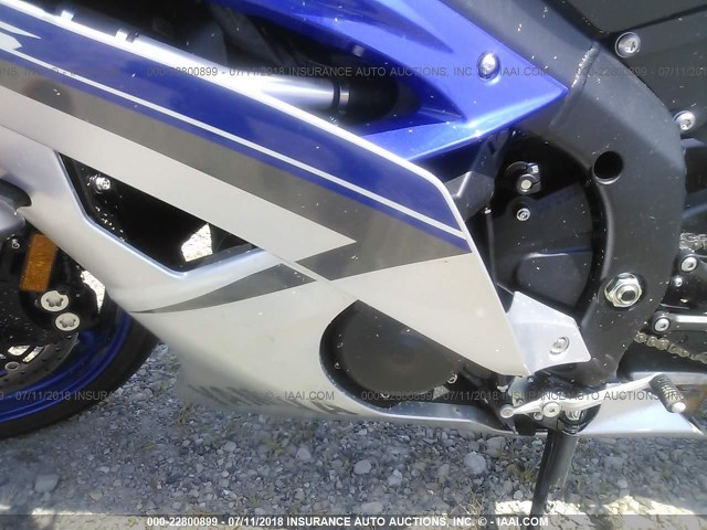 JYARJ16E8FA033193 - 2015 YAMAHA YZFR6 BLUE photo 9