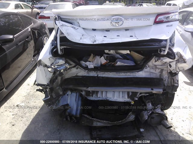 4T1BF1FK3EU473389 - 2014 TOYOTA CAMRY L/SE/LE/XLE 白色 照片 6