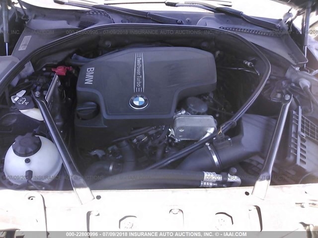 WBAXH5C52DD114475 - 2013 BMW 528 XI BLACK photo 10