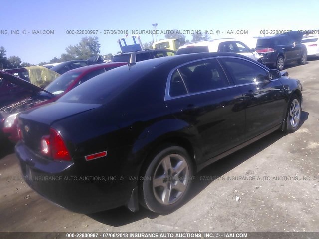 1G1ZB5E15BF264744 - 2011 CHEVROLET MALIBU LS BLACK photo 4
