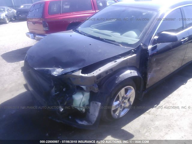 1G1ZB5E15BF264744 - 2011 CHEVROLET MALIBU LS BLACK photo 6