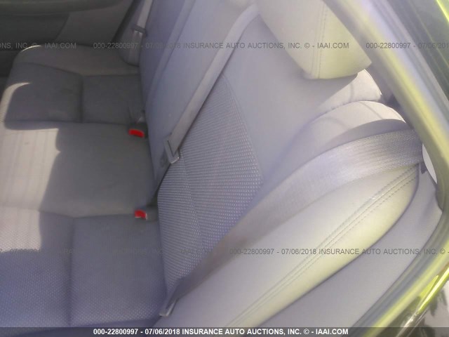 1G1ZB5E15BF264744 - 2011 CHEVROLET MALIBU LS BLACK photo 8