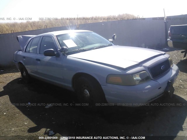 2FAFP71WX7X141385 - 2007 FORD CROWN VICTORIA POLICE INTERCEPTOR GRAY photo 1