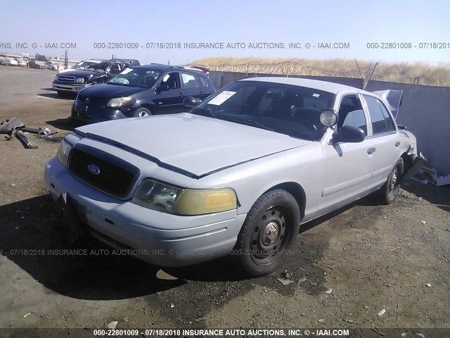 2FAFP71WX7X141385 - 2007 FORD CROWN VICTORIA POLICE INTERCEPTOR GRAY photo 2