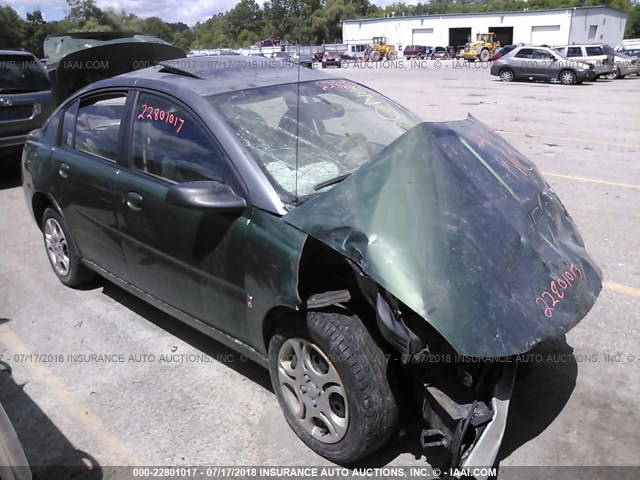 1G8AJ52F33Z157015 - 2003 SATURN ION LEVEL 2 GREEN photo 1