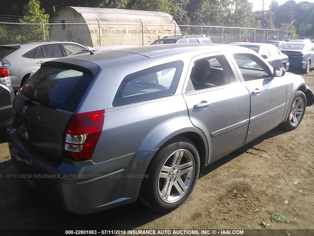 2D4FV47T56H236007 - 2006 DODGE MAGNUM SE GRAY photo 4