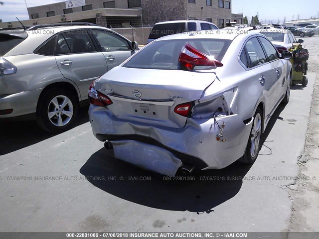 1N4BL3AP7GC156886 - 2016 NISSAN ALTIMA 3.5SL/3.5 SR SILVER photo 4