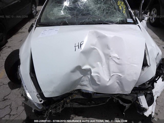 JHMCN36545C017665 - 2005 HONDA ACCORD HYBRID WHITE photo 10