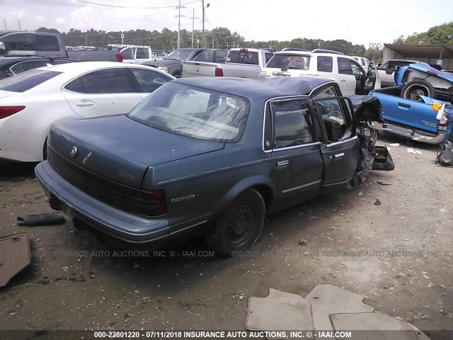 3G4AG55N6PS611327 - 1993 BUICK CENTURY SPECIAL GREEN photo 4