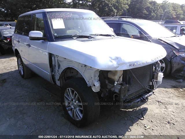 SALME1D44BA339114 - 2011 LAND ROVER RANGE ROVER HSE SILVER photo 6