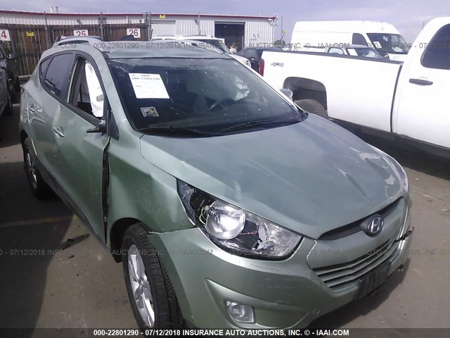 KM8JUCAC3DU576243 - 2013 HYUNDAI TUCSON GLS/LIMITED GREEN photo 1