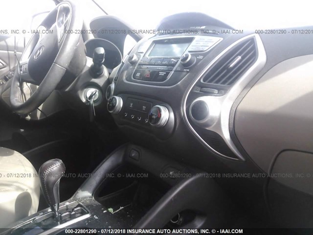 KM8JUCAC3DU576243 - 2013 HYUNDAI TUCSON GLS/LIMITED GREEN photo 5