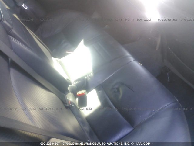 JTHBE262885019441 - 2008 LEXUS IS 350 WHITE photo 8