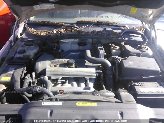 YV1LW56D4Y2651306 - 2000 VOLVO V70 GLT SILVER photo 10