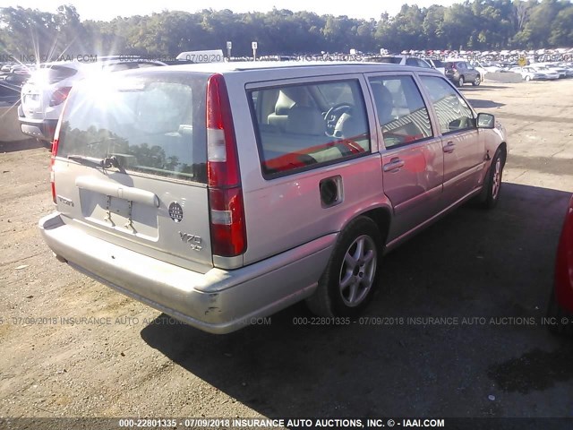 YV1LW56D4Y2651306 - 2000 VOLVO V70 GLT SILVER photo 4