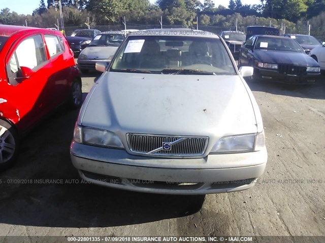 YV1LW56D4Y2651306 - 2000 VOLVO V70 GLT SILVER photo 6