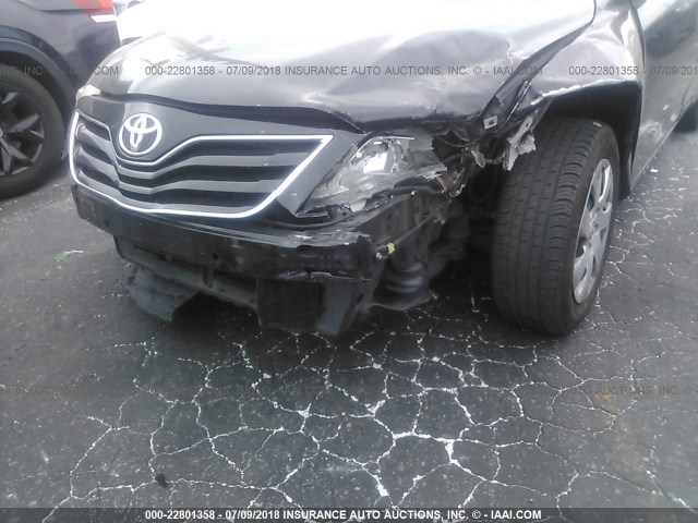 4T1BF3EK9BU726191 - 2011 TOYOTA CAMRY SE/LE/XLE შავი ფოტო 6