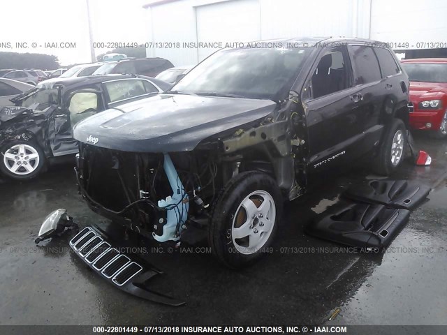 1C4RJFAG9GC414440 - 2016 JEEP GRAND CHEROKEE LAREDO BLACK photo 6