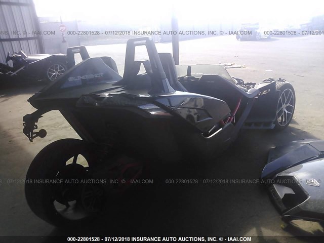 57XAAPFA1G5108559 - 2016 POLARIS SLINGSHOT SL BLACK photo 4