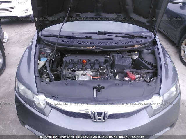 19XFA1F39AE082091 - 2010 HONDA CIVIC VP GRAY photo 10