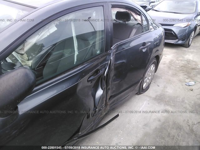 19XFA1F39AE082091 - 2010 HONDA CIVIC VP GRAY photo 6