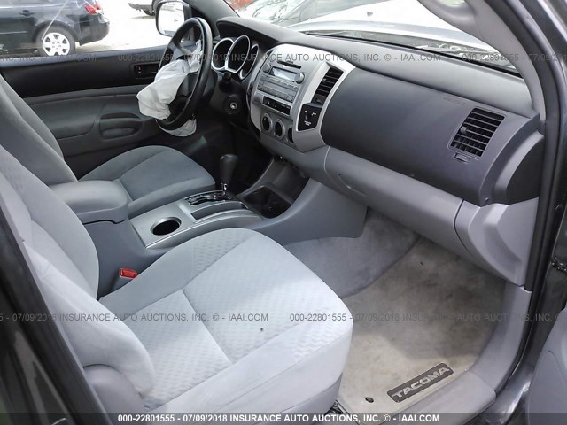 5TFUU4EN7BX011041 - 2011 TOYOTA TACOMA ACCESS CAB Grau Foto 5