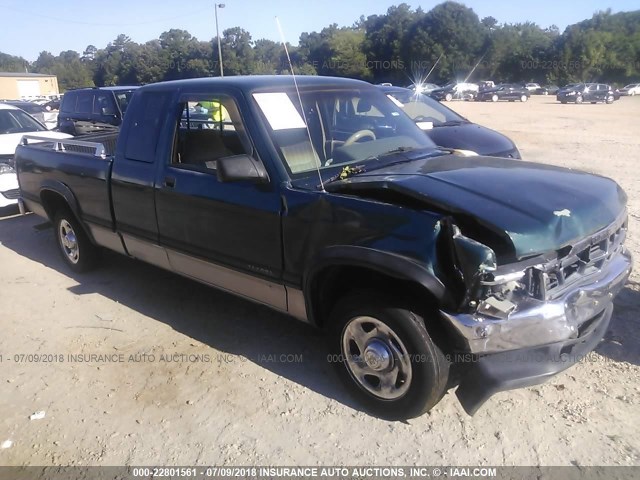 1B7GL23X9TS597006 - 1996 DODGE DAKOTA GREEN photo 1