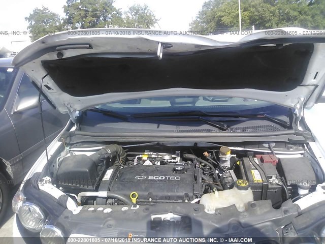 1G1JA5SH5G4174062 - 2016 CHEVROLET SONIC LS 白色 照片 10