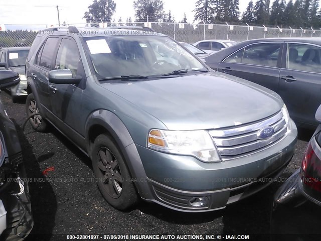 1FMDK02W58GA17114 - 2008 FORD TAURUS X SEL GREEN photo 1