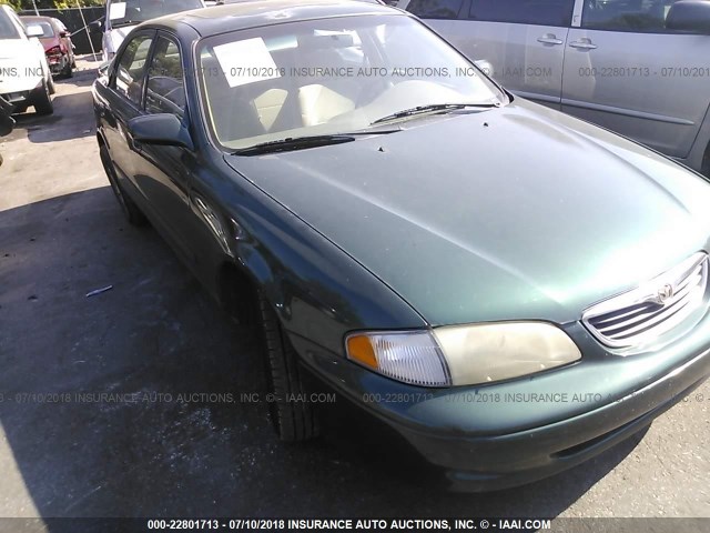 1YVGF22D5W5744059 - 1998 MAZDA 626 ES/LX GREEN photo 1