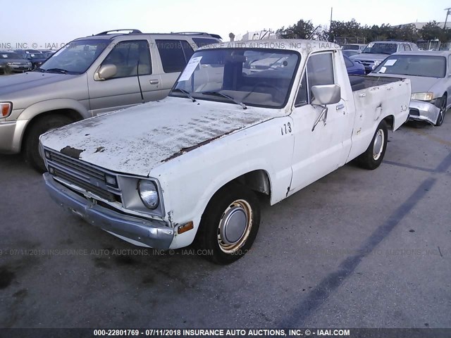 JC2UA1220B0504983 - 1981 FORD COURIER WHITE photo 2