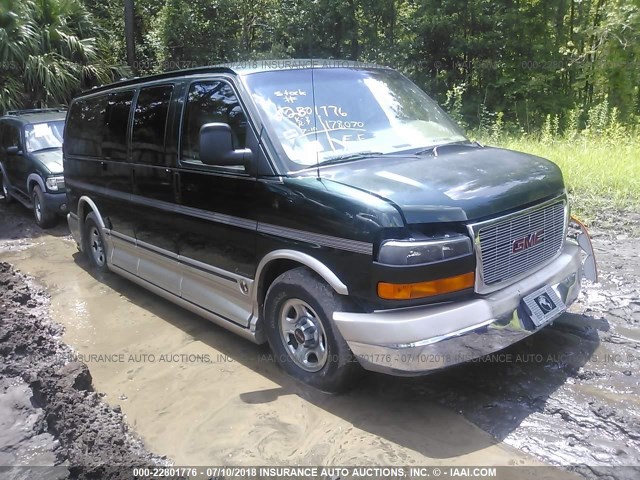 1GDFG15T731232068 - 2003 GMC SAVANA RV G1500 GREEN photo 1