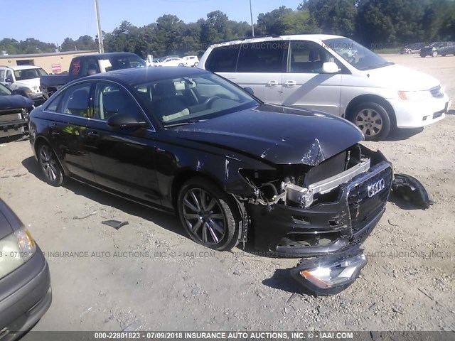 WAUHGAFC4DN051223 - 2013 AUDI A6 PRESTIGE შავი ფოტო 1