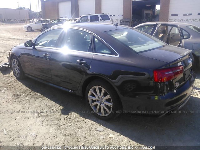 WAUHGAFC4DN051223 - 2013 AUDI A6 PRESTIGE შავი ფოტო 3