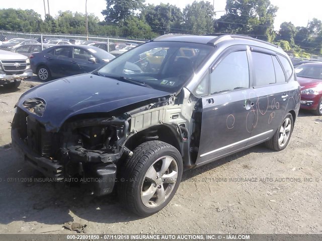 KNAFG526687210106 - 2008 KIA RONDO LX/EX GRAY photo 2