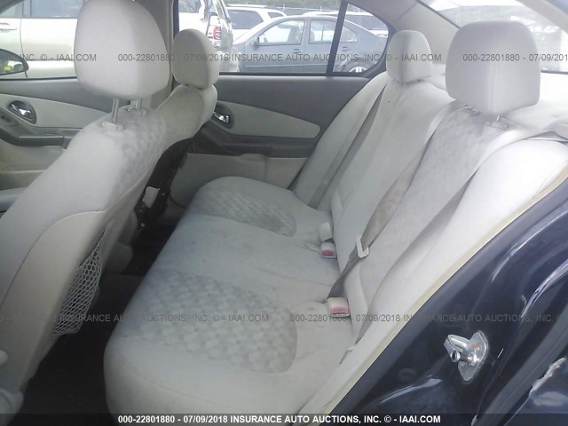 1G1ZT52875F146620 - 2005 CHEVROLET MALIBU LS მუქი ლურჯი ფოტო 8