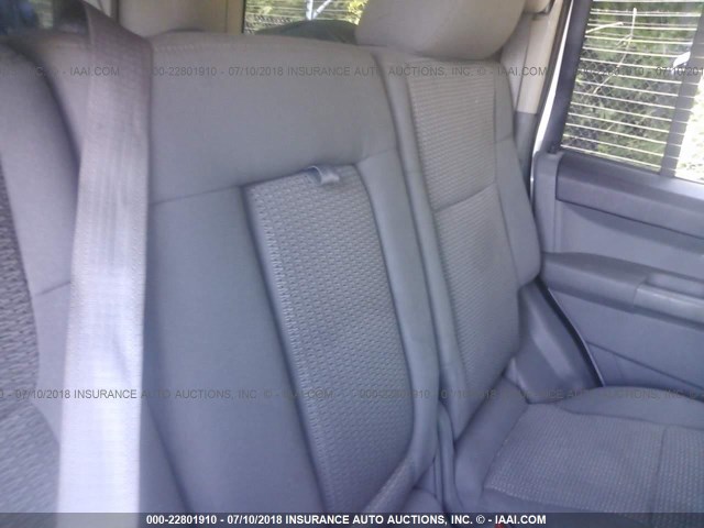 1J8HG48K77C699494 - 2007 JEEP COMMANDER SILVER photo 8