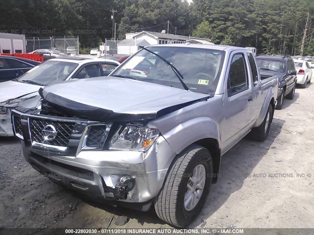 1N6BD0CT9HN746803 - 2017 NISSAN FRONTIER S/SV SILVER photo 1