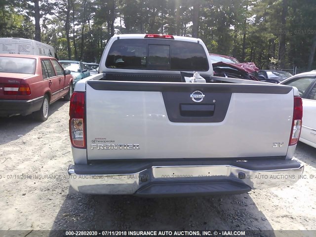 1N6BD0CT9HN746803 - 2017 NISSAN FRONTIER S/SV SILVER photo 8
