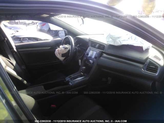 SHHFK7H40JU401196 - 2018 HONDA CIVIC SPORT 灰色 照片 5