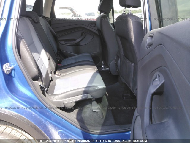 1FMCU0F71HUA93097 - 2017 FORD ESCAPE S BLUE photo 8