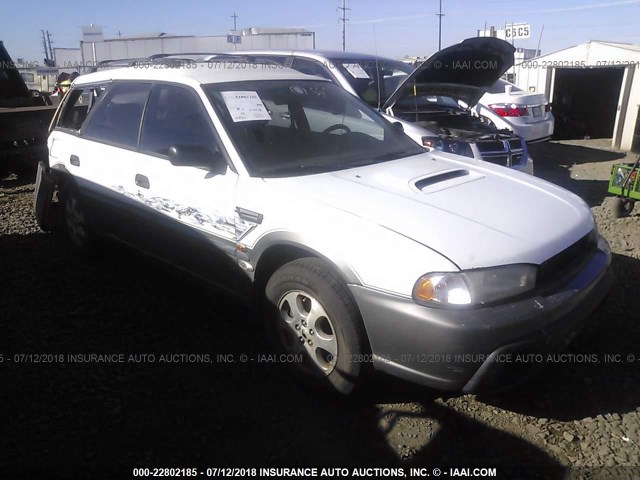 4S3BG6851W7634716 - 1998 SUBARU LEGACY 30TH ANN OUTBACK/LTD/SPT WHITE photo 1