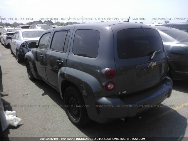 3GNCA13B59S518485 - 2009 CHEVROLET HHR LS Boz foto 3