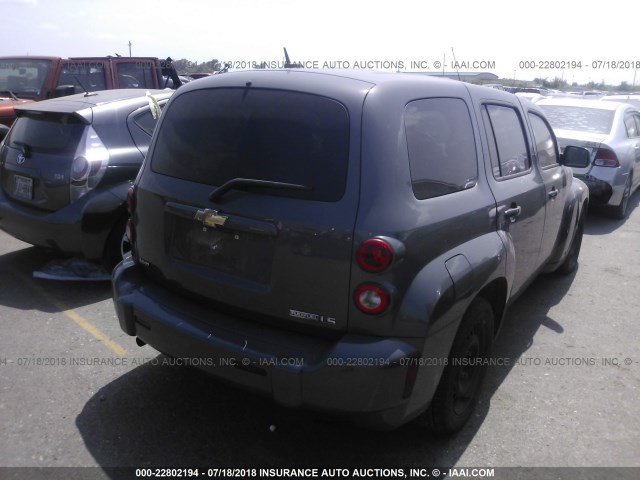 3GNCA13B59S518485 - 2009 CHEVROLET HHR LS Boz foto 4