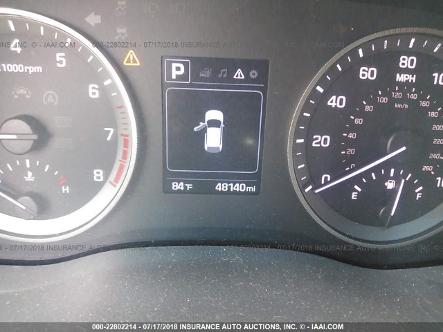 KM8J33A40HU252510 - 2017 HYUNDAI TUCSON LIMITED/SPORT AND ECO/SE ORANGE photo 7