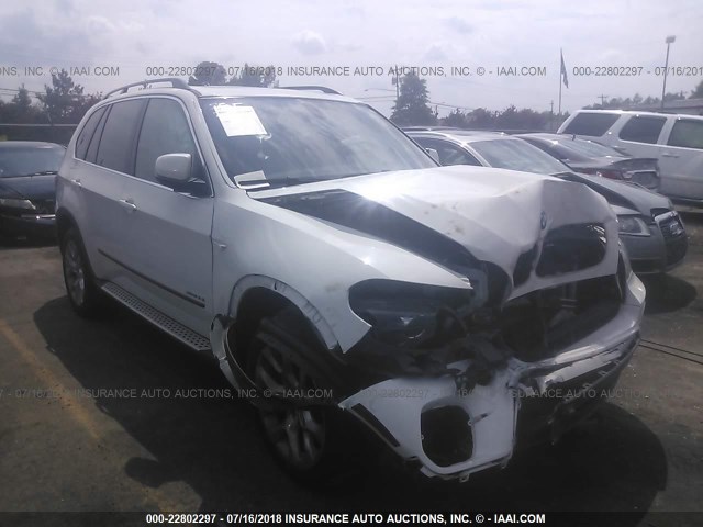 5UXZV4C51D0B18010 - 2013 BMW X5 XDRIVE35I WHITE photo 1