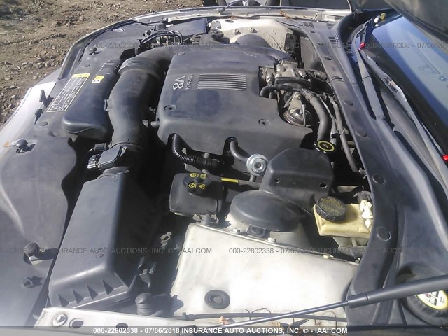 1LNHM87A01Y708316 - 2001 LINCOLN LS 棕色 照片 10