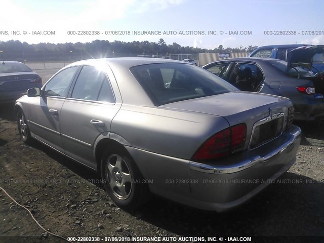 1LNHM87A01Y708316 - 2001 LINCOLN LS TAN photo 3