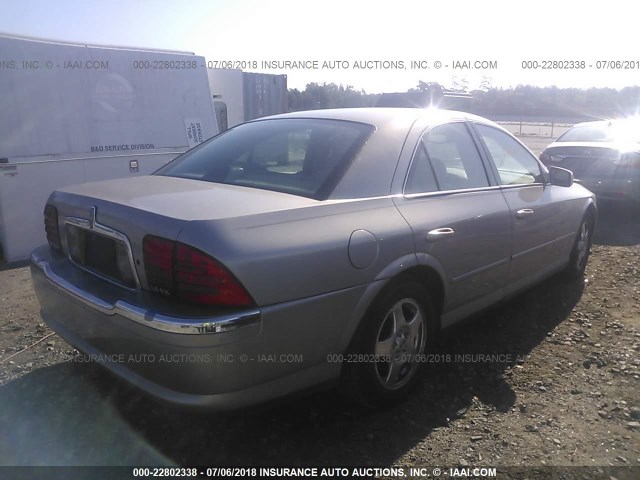 1LNHM87A01Y708316 - 2001 LINCOLN LS TAN photo 4